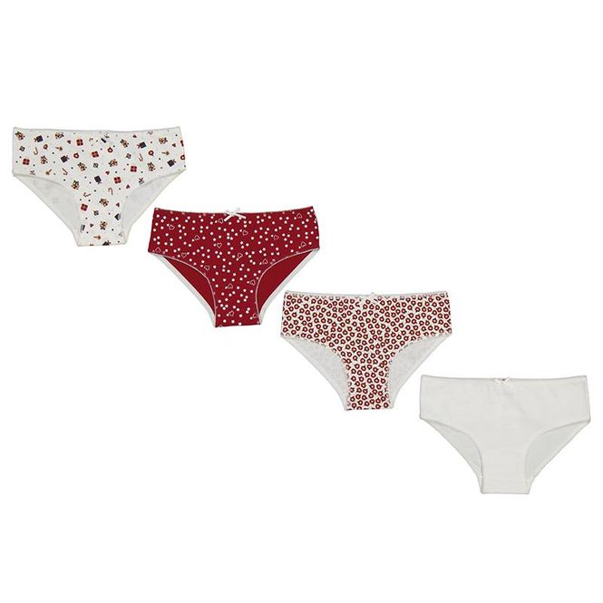 Hovedbilde Sett med fire truser cherry