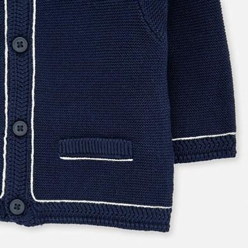 Cardigan Blåmann