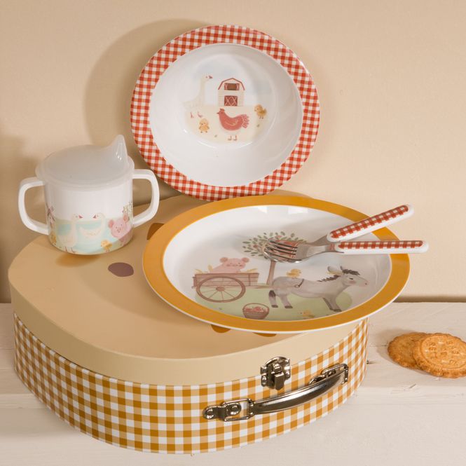 Hovedbilde Koffert med spisesett 5 deler