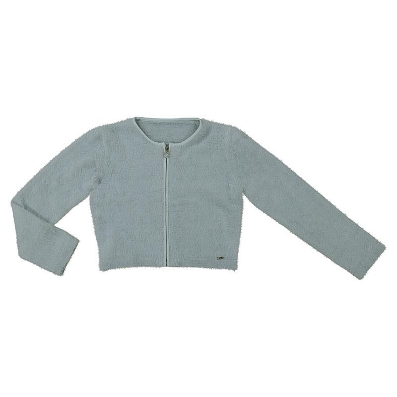 Tricot Zip Cardigan