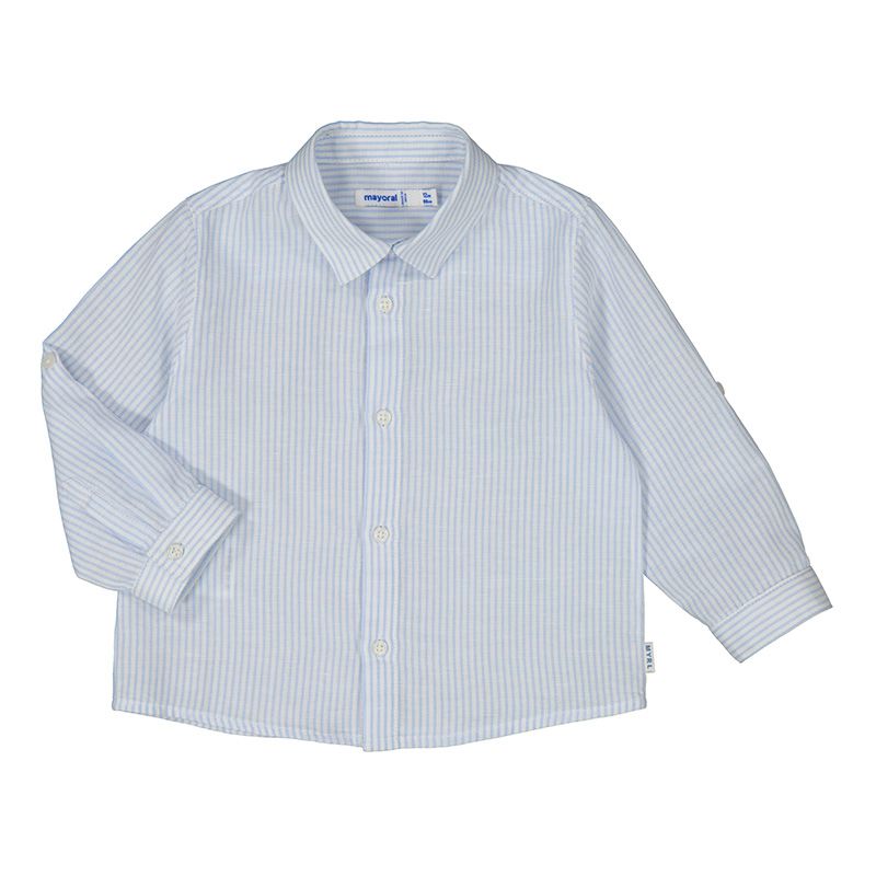 Skjorte i linblanding 