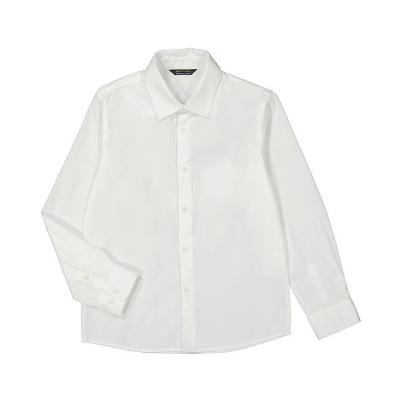 Hvit skjorte i bomull 